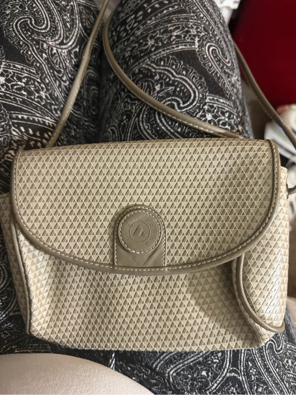 Gold Textured Crossbody Bag - Liz Claiborne